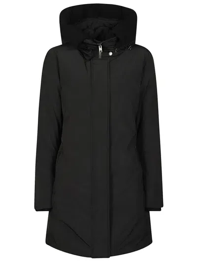 Woolrich Coat In Black