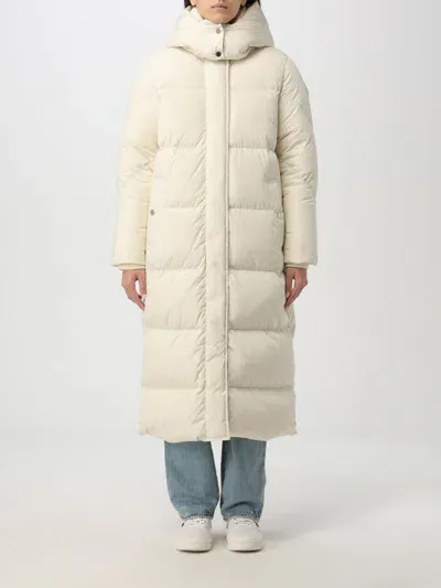 Woolrich Coat  Woman Color Milk In Milch