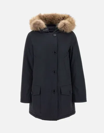 Woolrich Coats In Blue