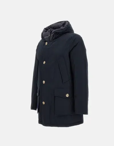 Woolrich Coats In Blue