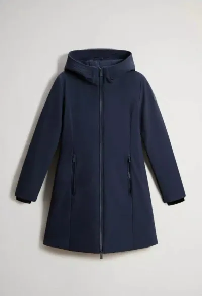 Woolrich Coats In Blue