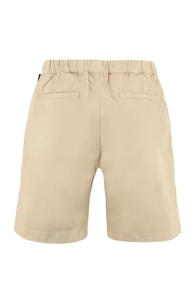 Woolrich Cotton Shorts In Beige