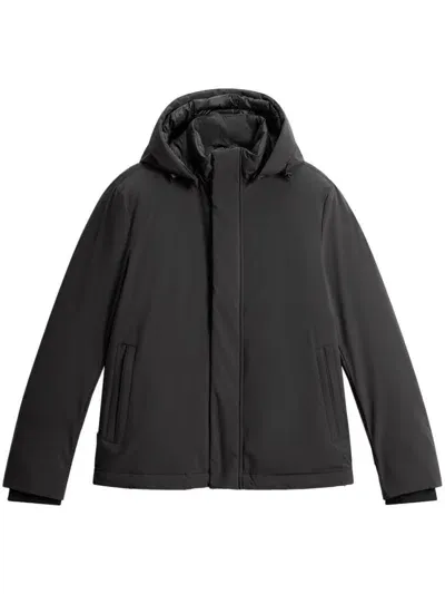 Woolrich Stretch Padded Jacket In Black