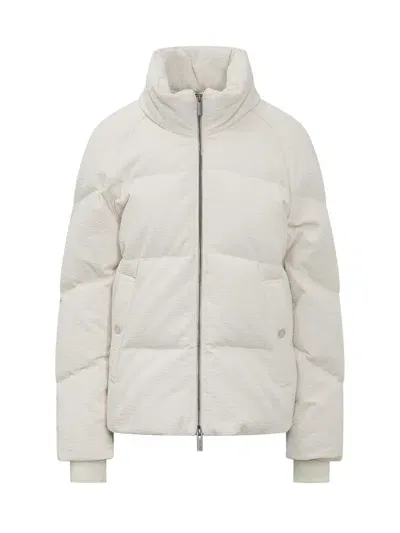 Woolrich Velvet Quilt In White