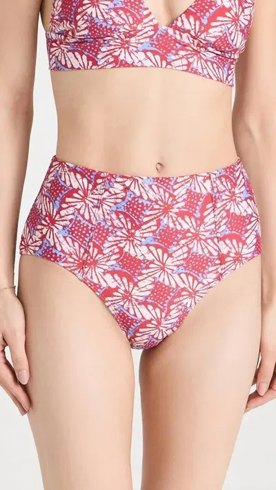 Xirena Serena Bikini Bottoms Ruby Petal In Multi