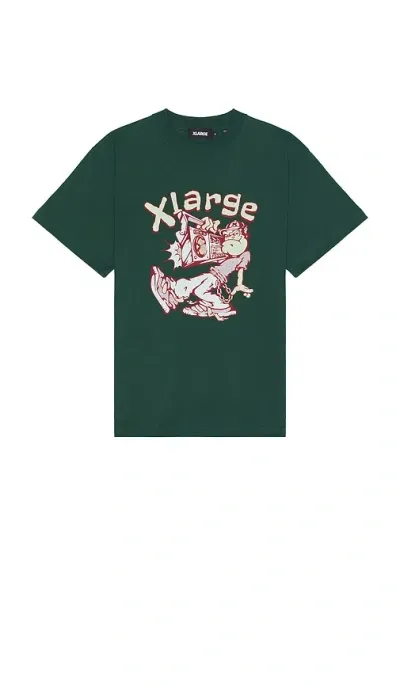 Xlarge Put Sound To The City Tee In Dark Green