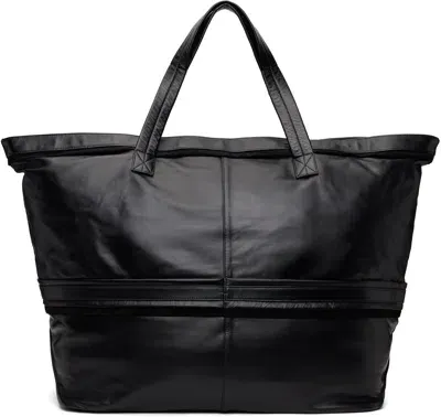 Xlim Black Ep.6 01 Leather Duffle Bag