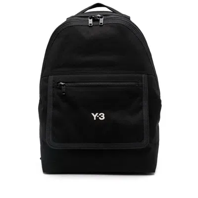 Y-3 Adidas Backpacks In Black