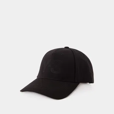 Y-3 Adidas Cap In Black