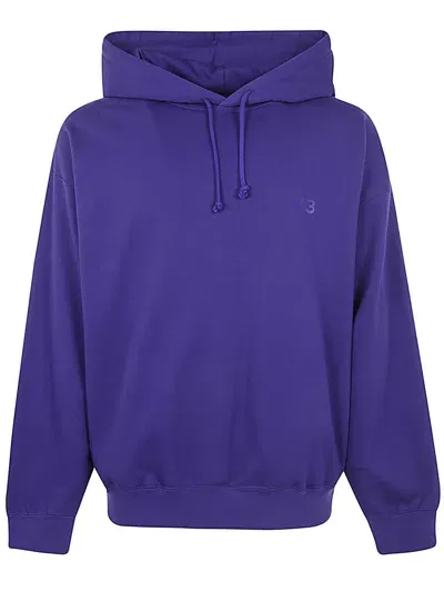 Y-3 Adidas Fl Hoodie Clothing In Pink & Purple