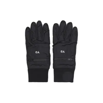 Y-3 Adidas Gloves In Black