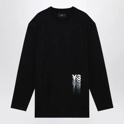 Y-3 Gfx Long Sleeve T-shirt In Black