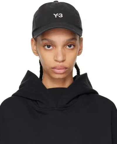 Y-3 Dad Cap -  - Baumwolle - Schwarz In Black