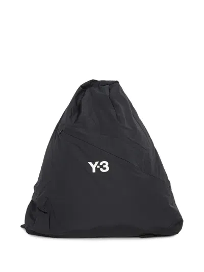 Y-3 Black Drawstring Backpack