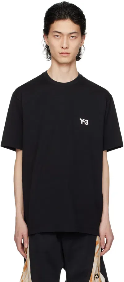 Y-3 Black Real Madrid Edition Merch T-shirt