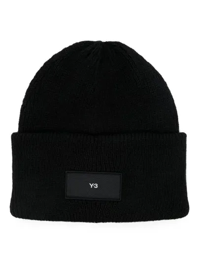 Y-3 Cl Beanie In Black