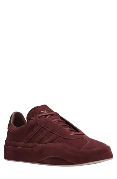 Y-3 Gazelle Sneakers In Bordeaux Suede