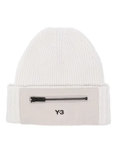 Y-3 Hats In White