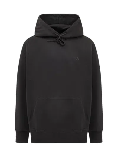 Y-3 Hoodie With Logo In Black