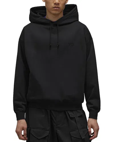 Y-3 Logo Hoodie In Black