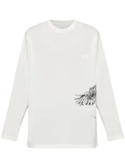 Y-3 Logo-print T-shirt In White