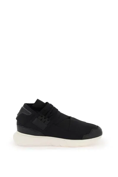 Y-3 Low Qasa Sneakers In Black