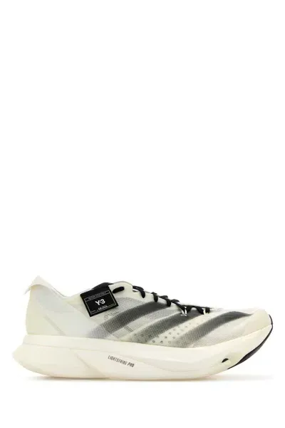 Y-3 Multicolor Fabric  Adios Pro 3.0 Sneakers In White