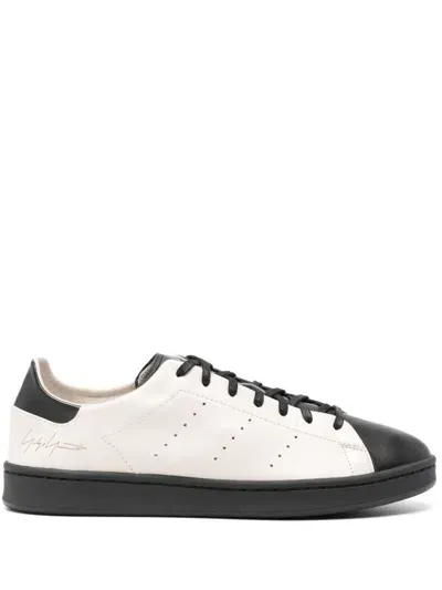 Y-3 Stan Smith Sneakers In Alumin Alumin Black