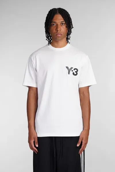 Y-3 T-shirt In White Cotton