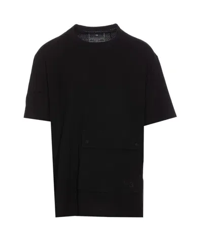 Y-3 T-shirts And Polos In Black