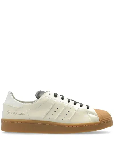 Y-3 X Adidas Superstar Sneakers In Neutrals