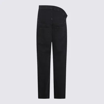 Y/project Jeans In Evergreen Black