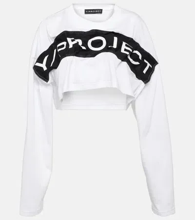 Y/project Top In White