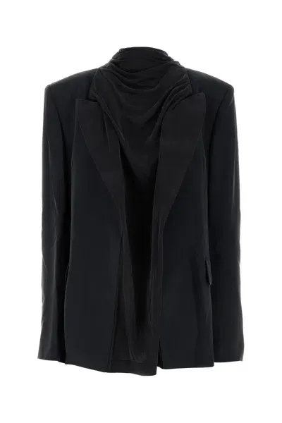 Y/project Turtleneck Blazer-l Nd Y Project Female In Black