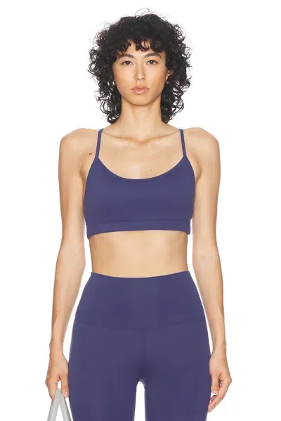 Year Of Ours Studio Bralette In Navy