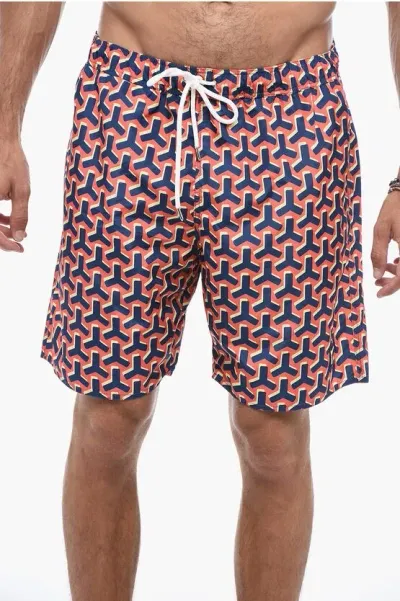 Yes I Am Man Swim Trunks Tomato Red Size Xl Polyester