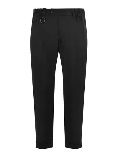 Yes London Trousers In Dark Brown