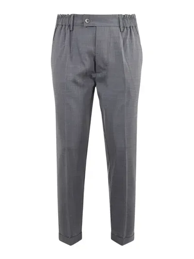 Yes London Trousers In Grigio