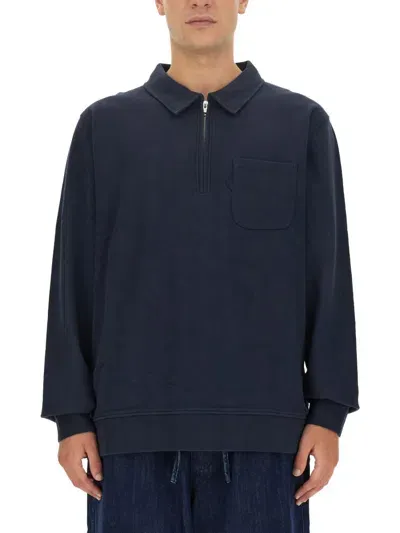 Ymc You Must Create Sugden Sweatshirt In Blue