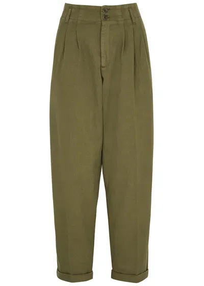 Ymc You Must Create Khaki Keaton Trousers In Olive