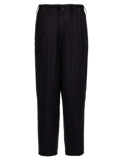 Yohji Yamamoto A-r Coin Pockets Pants In Black