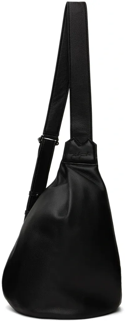 Yohji Yamamoto Black Y Crossbody Bag In 1 Black