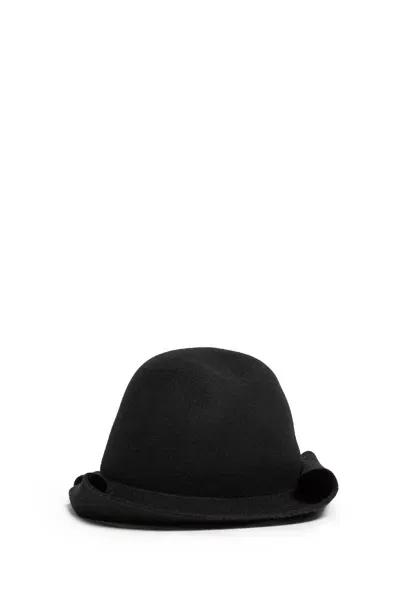 Yohji Yamamoto Man Black Hats