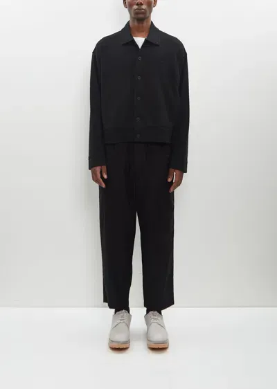 Yohji Yamamoto Pour Homme Drawstring Trouser In Black