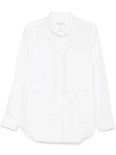 Yohji Yamamoto Strap-detail Shirt In White