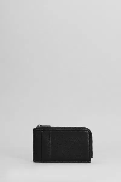 Yohji Yamamoto Wallet In Black Leather