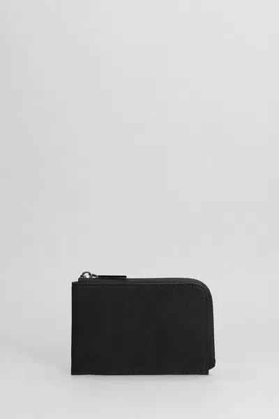 Yohji Yamamoto Wallet In Black Leather