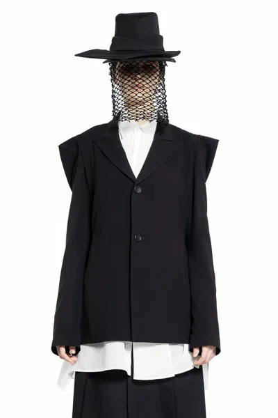 Yohji Yamamoto Woman Black Blazers