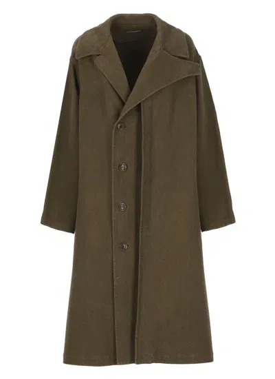 Yohji Yamamoto Y's Coats In Brown