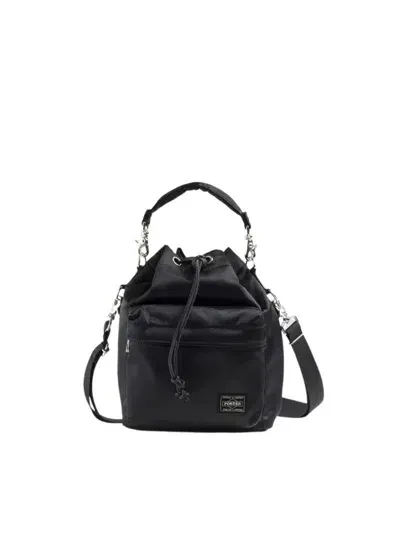 Yoshida Porter Balloon Bag In Black